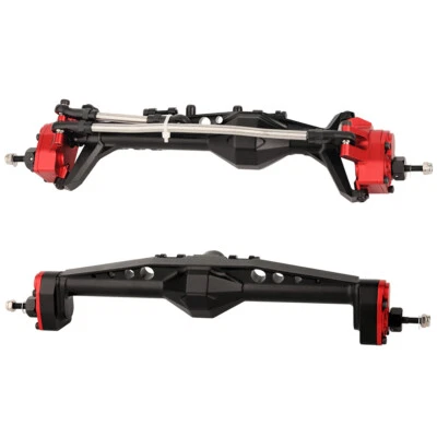 Eje de aluminio trasero delantero anodizado CNC para coche sobre orugas 1/10 Axial Capra 1.9 RC Foto 1 de 4