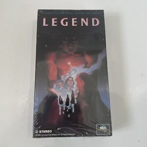 Legend VHS 1986 Tom Cruise Sealed With MCA Universal Watermark