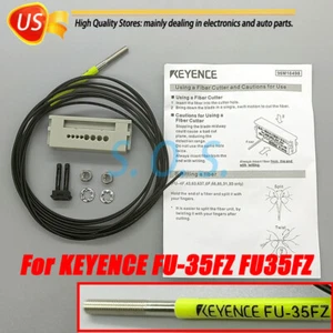 New For KEYENCE Digital Fiber Optic Sensor FU-35FZ FU35FZ - Picture 1 of 8