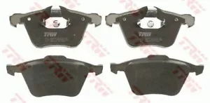 Volvo XC90 2.5T 3.2L D5 T6 16" Wh 03-10 TRW Front Disc Brake Pads GDB1576 - Picture 1 of 5