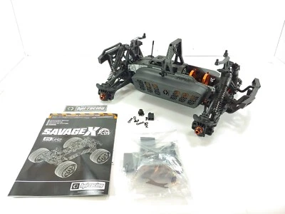 NEW: HPI Racing Savage X FLUX V2 1/8 4x4 Monster Truck Roller Slider Chassis - Image 1 of 4