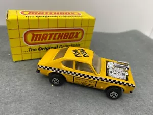 Matchbox Maxi Taxi 70,s Ford Capri Rola-Matics * BLOWN *NOS** 1:64 - Picture 1 of 3
