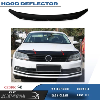 Protector deflector capó | Protector contra insectos delantero compatible para Volkswagen Jetta 2011-2018 Foto 1 de 4