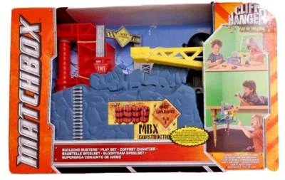 Matchbox Cliff Hangers Building Busters Playset. New. - Image 1 of 2
