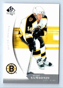 2005-06 SP Authentic Sergei Samsonov * #8
