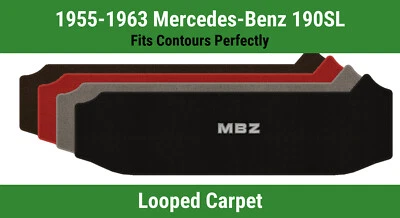 Небольшой коврик Lloyd Classic Loop для Mercedes-Benz 190SL 55-63 годов выпуска с аппликацией MBZ - Изображение 1 из 4