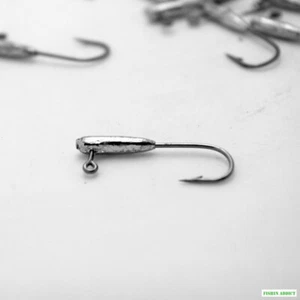 1g testine Jig per esche morbide micro nano confezione da 10 venditore ultraleggero UK - Foto 1 di 2