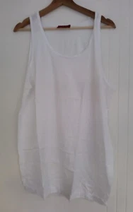 J DE JIL PARIS MENS 100% EGYPTIAN COTTON UNDERGARMENT SINGLET SIZE L - Picture 1 of 6
