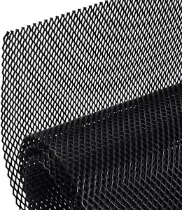 Universal 40"X13" Car Grill Mesh - 100X33Cm Aluminum Alloy Automotive Grille Ins - Picture 1 of 12