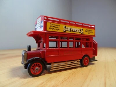 Matchbox AEC S Bus Type 1922 Schweppes Made in England - Image 1 of 4
