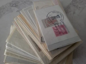 1976 U.S. POSTAGE STAMPS ON PAPER CANCELLED/USED Lot A - 45pcs - Picture 1 of 8