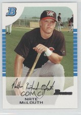 2005 Bowman White /240 Nate McLouth #178 Rookie