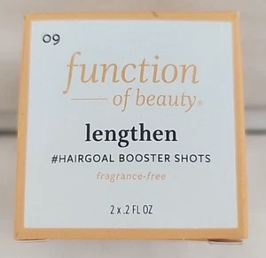 Function of Beauty Lengthen Hair Goal Booster Shots - Picture 1 of 2