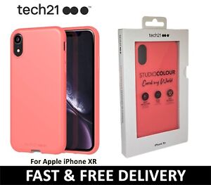 👉For iPhone XR👈Tech21 Studio Case Ultra-Thin Antimicrobial 8FT Drop Test Cover