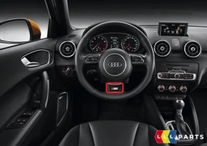 NEW GENUINE AUDI A1 A6 C7 A7 A8 S LINE STEERING WHEEL COVER CAP 4H0419673A INZ - Picture 1 of 2