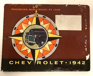 Chevrolet Chevy 1942 concesionario sala de exposición guía guía modelos especificaciones de ingeniería - Imagen 1 de 16