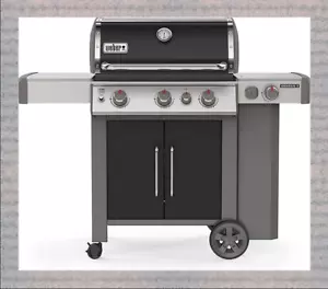 Parrilla de gas Weber Genesis II E-335 61016001 negra #N3938 (TC) - Imagen 1 de 8