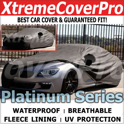 BMW 640i 650i 2016 2017 2018 2019 cupé convertible impermeable cubierta de coche negro Foto 1 de 4