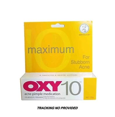 Original OXY 10 Maximum For Stubborn Acne Pimple Medication and Treatment 25g - Image 1 of 4