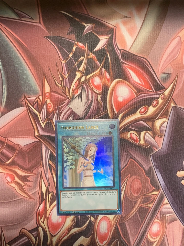 Yugioh! Forbidden Lance - RA02-EN058 - Ultra Rare - 1st Edition Near Mint, - Image 1 of 1