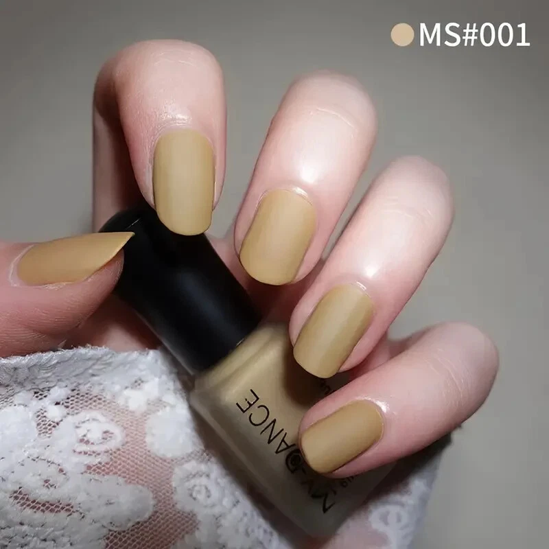 Esmalte de uñas mate Mocha - Laca de color de moda de secado rápido de larga duración Foto 1 de 1
