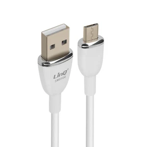 LinQ Cable USB a Micro-USB de carga rápida 3A de sincronización 1,2m, Blanco - Imagen 1 de 6