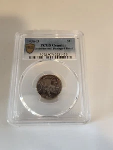 1936-D Buffalo Nickel PCGS - Picture 1 of 2