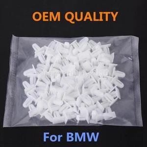 500x Door Sill Covering Trim Moulding Clips Retainer For BMW M3 M5 E30 E39 Z3 - Foto 1 di 3