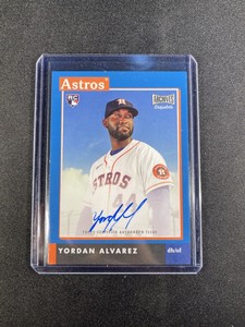 2020 Topps Archives Snapshots Yordan Alvarez RC Auto /50