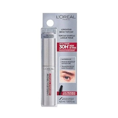 LOREAL Unbelieva Longwear Topcoat UNIVERAL TRANSPARENT eye brow eyebrow - Image 1 of 3