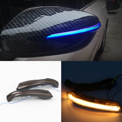 Luz de señal de giro dinámica secuencial de espejo lateral LED para Kia Forte / Cerato K3 Foto 1 de 4