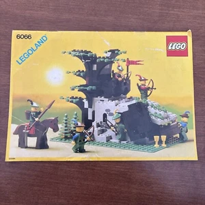 VTG Lego Legoland 6066 Camouflaged Outpost Instruction Manual Booklet Only 1987 - Picture 1 of 7