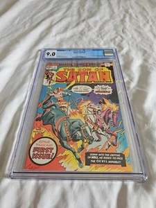 Hijo de Satanás #1 CGC 9,0 en estado bastante bueno/casi nuevo 1975 Marvel Comics: Jim Starlin - Imagen 1 de 7