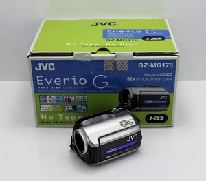JVC EVERIO GZ-MG175EK CAMCORDER BOXED 40GB HDD HARD DISC DRIVE VIDEO CAMERA - Picture 1 of 4