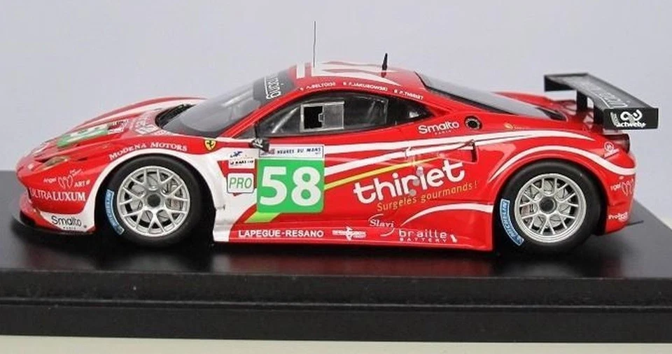 TSM MODEL - FERRARI 458 Italia GT2 Luxury Racing #58 24H Le Mans 2011 Beltois... - Immagine 1 di 1