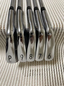 Titleist Right Handed Iron Set T100 6-9,P NSPRO MODUS TOUR 105 Flex S - Picture 1 of 8