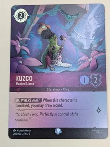 Kuzco - Wanted Llama - 209/204 - Epic - Holo Foil Lorcana DLC09 Fabled M/NM - Bild 1 von 10