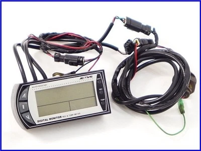 SUZUKI 2003 GSX-R1000 ACTIVE Digital Rev & Temp Meter with Oil Temp Sensor Bolt - Image 1 of 4