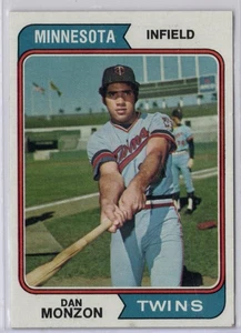 1974 TOPPS #613 DAN MONZON - MINNESOTA TWINS - Picture 1 of 1