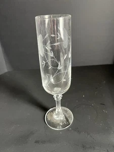 Princess House Heritage Bordeaux Champagner geriffelte Gläser 7 1/2" - Bild 1 von 4