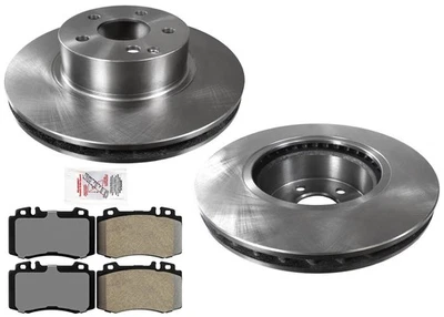 Pastillas de rotores de freno de disco delanteras de tracción trasera para Mercedes Benz S430 S500 04-06 Foto 1 de 4