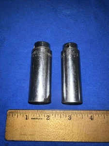 Enchufe cromado profundo MAC Tools XD6-17 MM y 19 mm 3/8 unidades 6 puntos EE. UU. Usado - Imagen 1 de 12