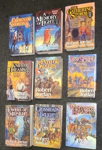 Gathering Storm 1st ED Wheel of Time X9 Books Robert Jordan Brandon Sanderson - Picture 1 of 6
