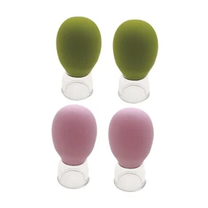 4Pcs Facial Cupping Set Vacuum Suction Face Body Eyes Massage Cupping Cups - Picture 1 of 6