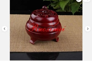 Natural Wood Censer Incense Burner Buddhist Supplies Home Decorati Promotions - Picture 1 of 4