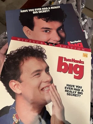 BIG - BOTH VERSIONS - LaserDisc Tom Hanks - Comedy - Widescreen & Original! - Image 1 of 4