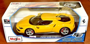 Maisto Special Edition 1:18 Diecast - Ferrari 296 GTB (Yellow) - NEW IN BOX - Picture 1 of 3