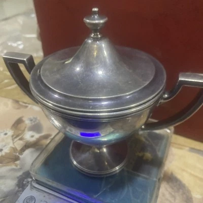 Tiffany Sterling Silver Tea Caddy - Imagem 1 de 4