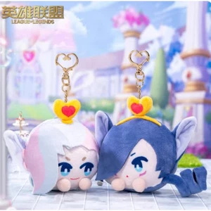 League Of Legends Toys Xayah Rakan Pendant Cute Plush Doll Plush New Keychain - Picture 1 of 11
