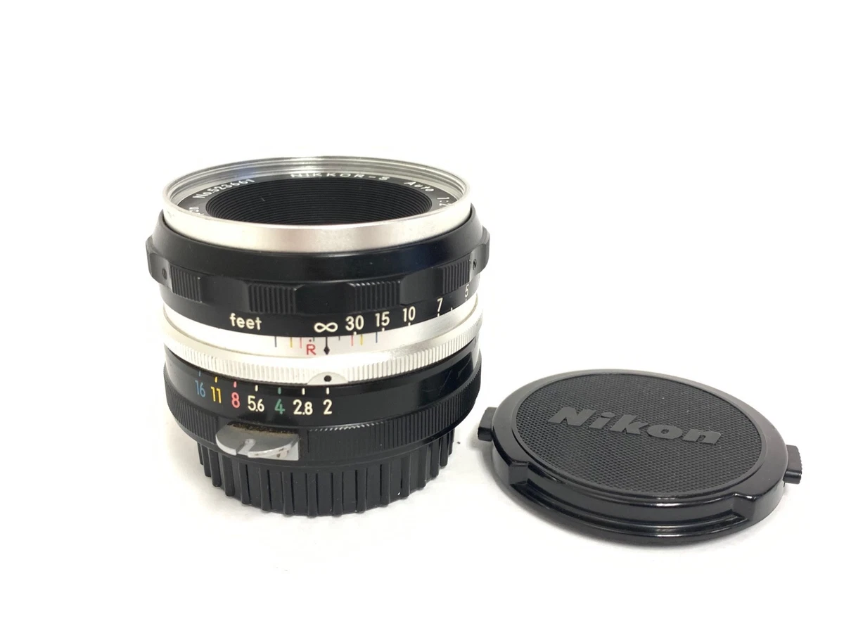Nikon f/2 Camera Lenses 50mm Focal for sale - eBay